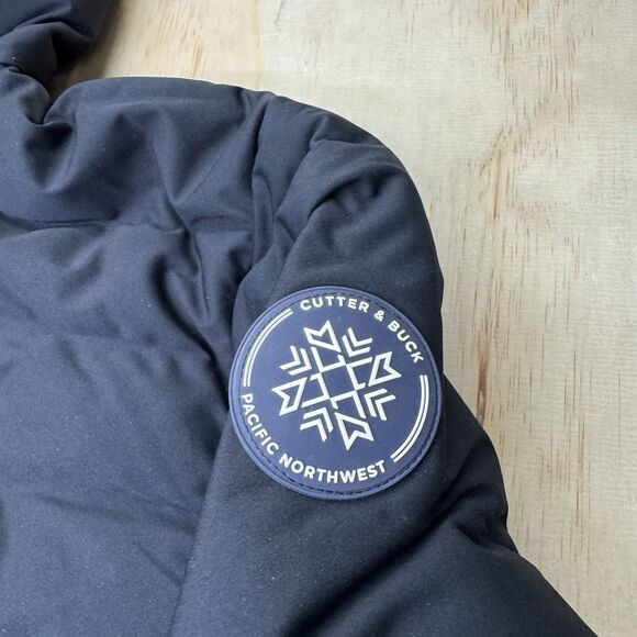 NEW Kansas City Chiefs Cutter Buck Mission Ridge Repreve Puffer Jacket 2XL Black - Picture 7 of 16